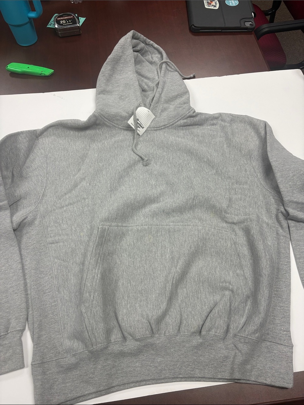 Weatherproof Heather Gray Pullover Hoodie